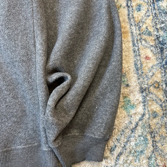 Vintage Looney Tunes Spellout Pullover Fleece Hoodie Large - Picture 6 of 6